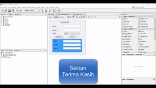 Membuat Form Biodata Java dengan NetBeans
