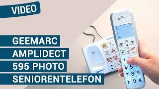 Geemarc AmpliDECT 595 Photo Schwerhörigen-Telefon