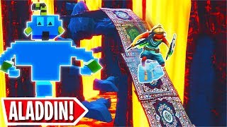 Can YOU beat the Aladdin Deathrun challenge? (Fortnite Creative)