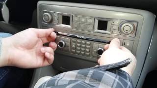 Jak wymontowć radio Rt4 Citroen C5 bez wyjmaków demontaż radia