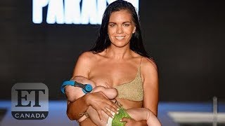 Model Breastfeeds During Runway Show