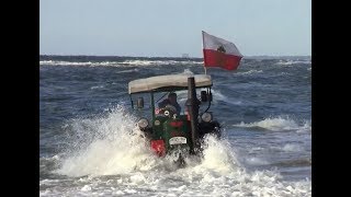 Zlot Starych Ciągników ŁAZY 2017 - cz. 1 TRAKTORY NA PLAŻY