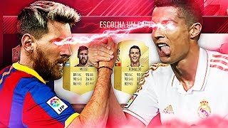 FIFA 18 FUT DRAFT - QUE TIME, MESSI vs CRISTIANO RONALDO!!!!! ???