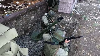 Комплексная тренировка с российскими миротворцами на наблюдательных постах в Нагорном Карабхе