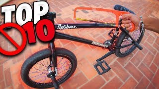 TOP 10 COSAS QUE NUNCA DEBES HACER CON TU BICI ?