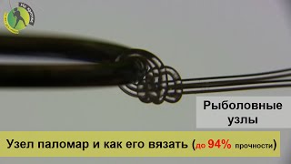 Узел ПАЛОМАР (Palomar Knot). Как правильно вязать и его характеристики