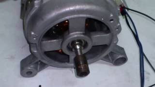 Реверс  двигателя стиральной машины.  Reverse the motor of the washing machine.
