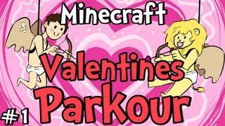 Minecraft - EJM Valentines Parkour Ep.1 " Here Hold My Hand! "