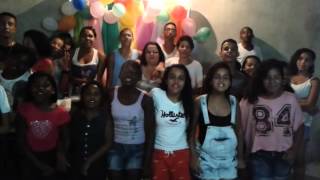 Adolescentes Raiz de Davi   Feliz Natal e Ano Novo