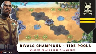 Rivals Champions and Tide Pools - What Units Work?! | Command and Conquer Rivals