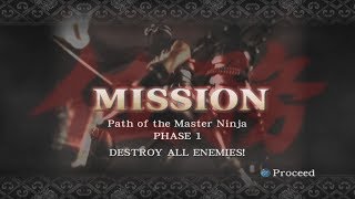 Ninja Gaiden Black Mission Mode - Path of the Master Ninja Phase 1 - Destroy All Enemies!
