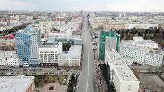 Бессмертный полк в Челябинске. Полёт на DJI Mavic. 9 мая 2018 г.