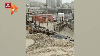 В Катаре впервые за несколько лет прошел сильный ливень с грозой