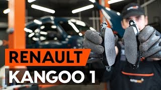 Как заменить передние тормозные колодки на RENAULT KANGOO 1 (KC) [ВИДЕОУРОК AUTODOC]