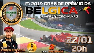 F1 2019 ESPORTS | GRANDE PRÊMIO DA BÉLGICA | F1 2019 XBOX ONE ROOKIE | LIGA PRO RACE ESPORTS