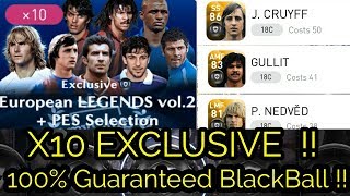 X10 EXCLUSIVE !! EUROPEAN LEGENDS VOL.2 !! 100% Guaranteed BlackBall !!