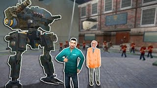 ZOMBIE SURVIVAL WITH MECH!? - Garry's Mod Gameplay - Gmod Sandbox Zombie Survival