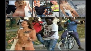 Голая девушка на улицах Италии взорвало соц сети!