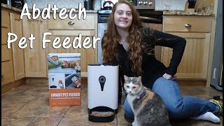AUTOMATIC PET FEEDER ? APP CAT DOG ? ABDTECH SMART FEEDER CAMERA REVIEW ?