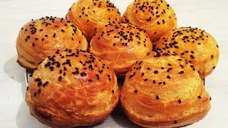 Şorqogalinin asan üsulla hazirlanmasi .Pogaca yapimi.Гогал Азерб-кая Кухня.