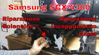 Samsung SCX-4300 • Riparazione Sistema di Pick-up Carta