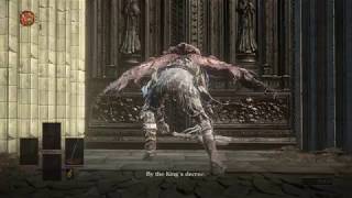 Dark Souls 3 Slave Knight Gael vs Spear of the Church Epic Long Battle - Ashes of Cinder Mod