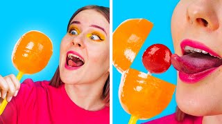 КАК ПРОНЕСТИ КОНФЕТЫ В КЛУБ || Крутые лайфхаки с едой от 123 GO Like!