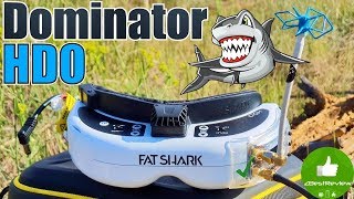 ✔ Топовые FPV Очки FatShark Dominator HDO 2018 - Подробный Обзор и Сравнение с HD3/V3!