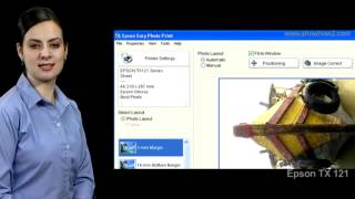 Epson Printer TX121 - How to Print Photos from the Printer