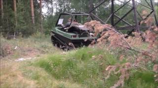 Вездеход TINGER SCOUT, летний тест-драйв