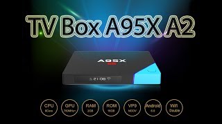 Новинка Очень крутой TV Box A95X A2  Красивый и функциональный 8 Ядерный Обзор