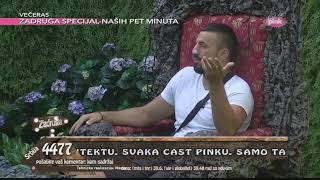 Zadruga 2 - Vladimir priča o osećanjima prema Staniji i Luni - 14.09.2018.