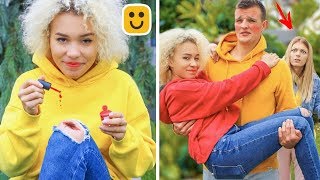 FUNNY FRIENDS PRANKS! Couple Pranks and DIY Hacks