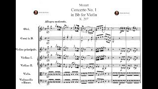 Mozart - Violin Concerto No. 1, K. 207 (1773) [Grumiaux]
