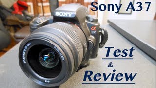 Sony Alpha A37: Review + Test