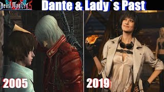 DMC 5 How Dante & Lady became Friends (Mary DMC5 vs DMC3) - Devil May Cry 5 2019