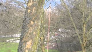 How to install/retrieve a friction saver with a throwline