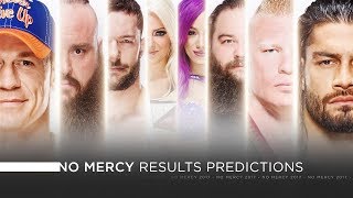 WWE No Mercy 2017 - Results Predictions