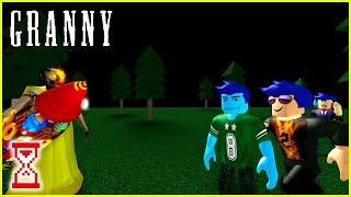 Бегаем от бабки с огненными глазами | Roblox Granny
