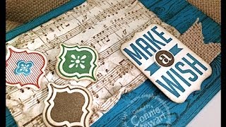 Simply Simple FLASH CARD - Masculine Make-a-Wish by Connie Stewart