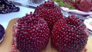 Как быстро почистить гранат, Лайфхак от Ivan Life - How to quickly open a Pomegranate