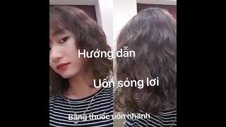 XOĂN  SÓNG LƠI , HƯỚNG DẪN CẮT UỐN , XOĂN SÓNG LƠI , MÌ HÀN QUỐC , kythuatlamtoc