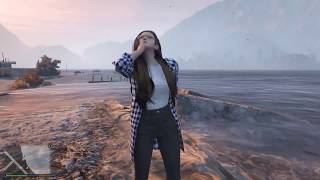Gta 5: девушку занесло на машине в озеро! Вытягиваем машину с воды