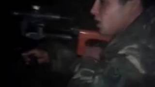 Азербайджанские солдаты на передовой. Гасят из крупнокалиберной снайперской винтовки армянских крыс.