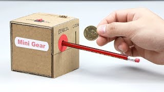 How to Make Coin Box with Pencil Sharpener