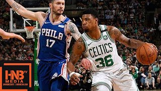Boston Celtics vs Philadelphia Sixers Full Game Highlights / Game 2 / 2018 NBA Playoffs