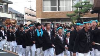 2009年 泉大津濱八町だんじり祭り 出屋敷