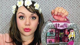FULL FACE USING ONLY KIDS MAKEUP Challenge | Kat Sketch