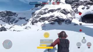 106 Nien Nunb Killstreak - Star Wars Battlefront Hoth