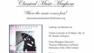 Beethoven - Violin Concerto in D Major, Op. 61: III. Rondo (Allegro)